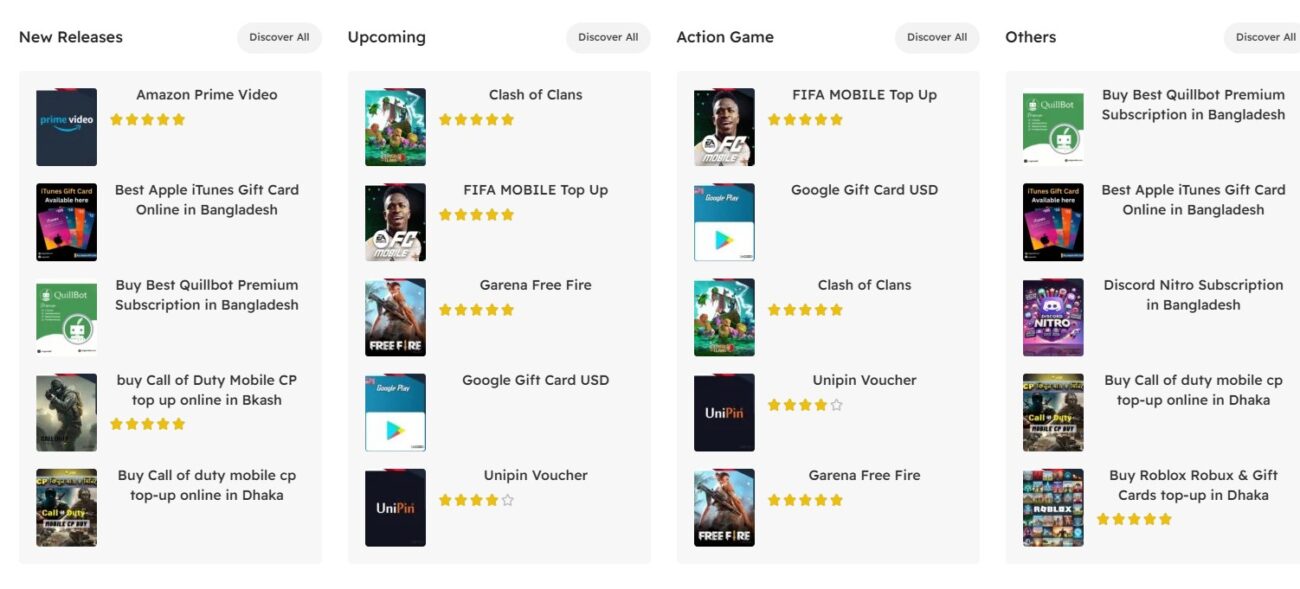 Why UNIGAMEBD Tops the Chart for Gamers' Best BD Top Up